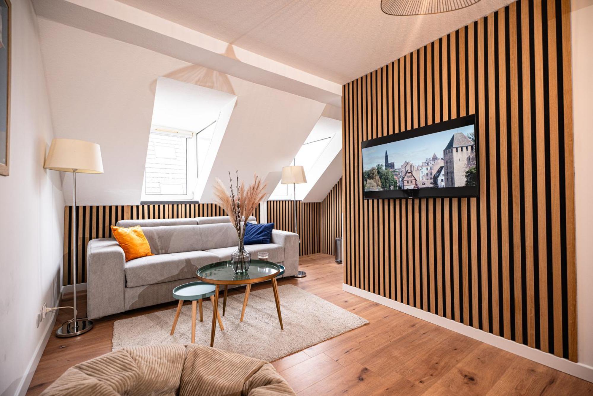 Moderne T2 Centre Sauna Wifi Home Office Netflix Strasbourg Exteriör bild